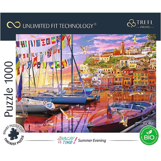 PUZZLE 1000 UFT CZAS WAKACJI: LETNI WIECZÓR 10696 -zdjęcie numer 1