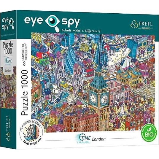 PUZZLE 1000 UFT PODRÓŻ W CZASIE LONDYN 10750 -zdjęcie numer 1