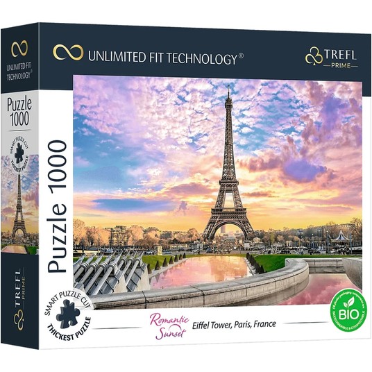 PUZZLE 1000 UFT WIEŻA EIFFLA, PARYŻ, FRANCJA 10693 -zdjęcie numer 1