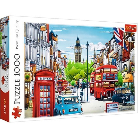 PUZZLE 1000 ULICA LONDYNU 10557 -zdjęcie numer 1