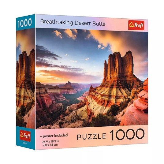 PUZZLE 1000 USA COLLECTION BREATHING DESERT 99297 -zdjęcie numer 1