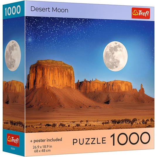 PUZZLE 1000 USA COLLECTION DESERT MOON 99294 -zdjęcie numer 1