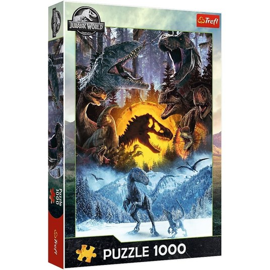 PUZZLE 1000 W ŚWIECIE PARKU JURAJSKIEGO 10939 -zdjęcie numer 1