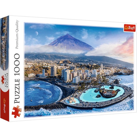 PUZZLE 1000 WIDOK NA TENERYFĘ HISZPANIA 10791 -zdjęcie numer 1