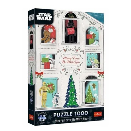 PUZZLE 1000 XMAS PREMIUM NIECH MOC BĘDRZIE Z 12087 -zdjęcie numer 1