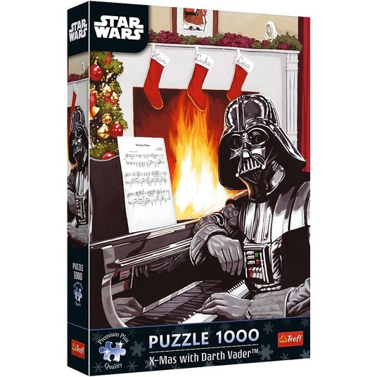 PUZZLE 1000 XMAS PREMIUM ŚWIĘTAZ DARTH VADER 12085 -zdjęcie numer 1