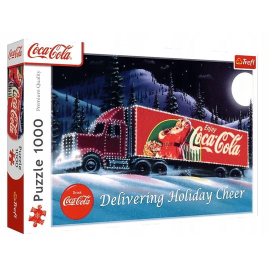 PUZZLE 1000 XMAS ŚWIĄTECZNA CIĘŻARÓWKA 10941 -zdjęcie numer 1