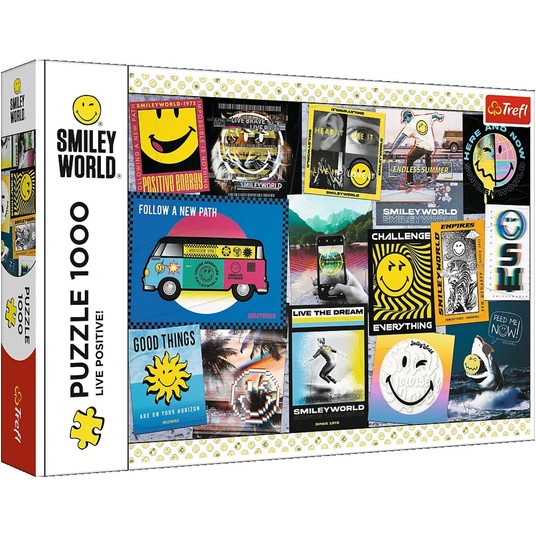 PUZZLE 1000 ŻYJ POZYTYWNIE! 10729 -zdjęcie numer 1