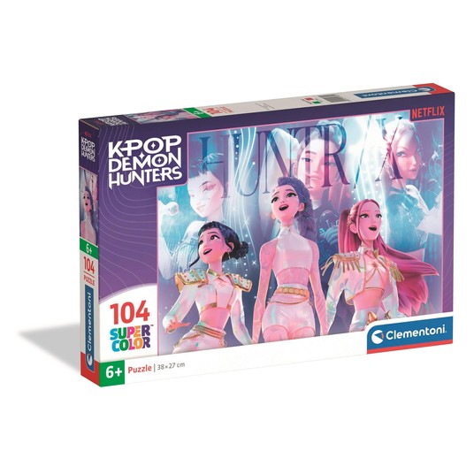 PUZZLE 104 SUPER KOLOR K-POP DEMON HUNTERS 21762 -zdjęcie numer 1