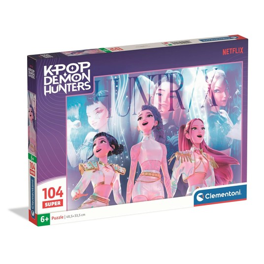 PUZZLE 104 SUPER KOLOR K-POP DEMON HUNTERS 27257 -zdjęcie numer 1