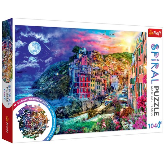 PUZZLE 1040 SPIRAL MAGICZNA ZATOKA 40016 -zdjęcie numer 1