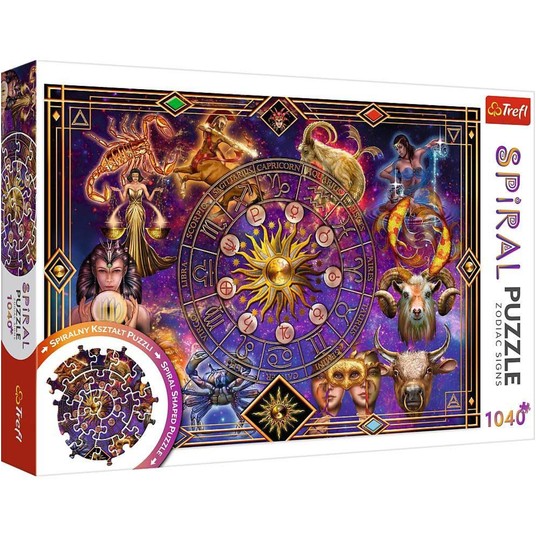 PUZZLE 1040 SPIRAL ZNAKI ZODIAKU 40015 -zdjęcie numer 1