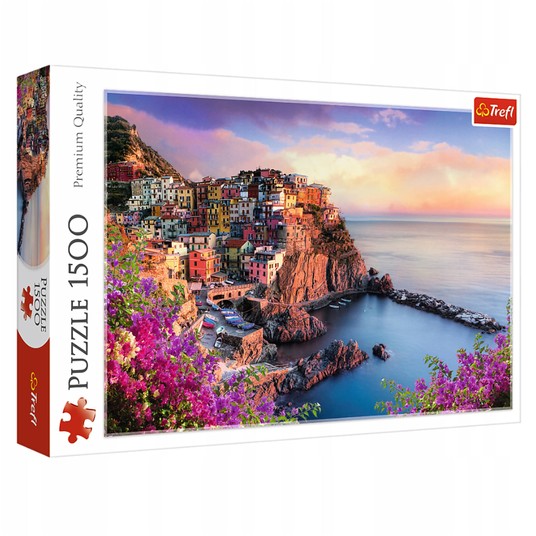 PUZZLE 1500 WIDOK NA MIASTECZKO MANAROLA 26137 -zdjęcie numer 1