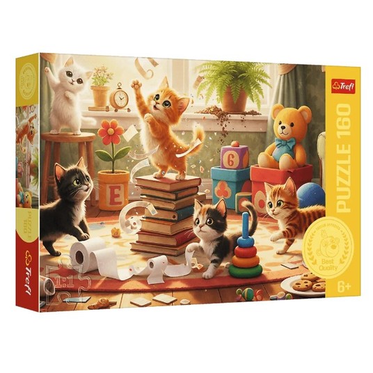 PUZZLE 160 KOCIE PSOTY 15442 -zdjęcie numer 1