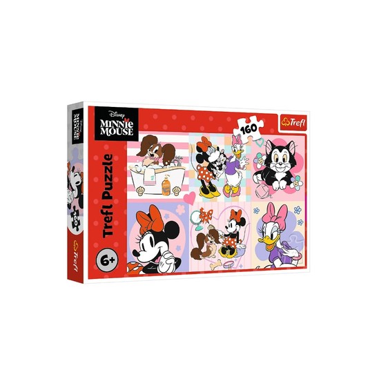 PUZZLE 160 KOLOROWY DZIEŃ MINNIE 15426 -zdjęcie numer 1