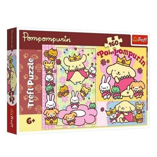 PUZZLE 160 POMPOMPURIN I NAJSŁODSZY DZIEŃ 15454 -zdjęcie numer 1