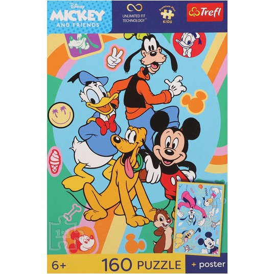 PUZZLE 160 PREMIUM MYSIA GODZINA 15440 -zdjęcie numer 1