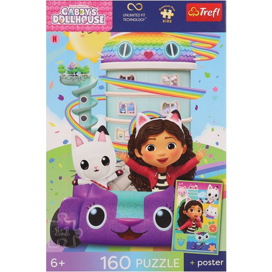 PUZZLE 160 PREMIUM PIEKNA GABBY 15441 -zdjęcie numer 1