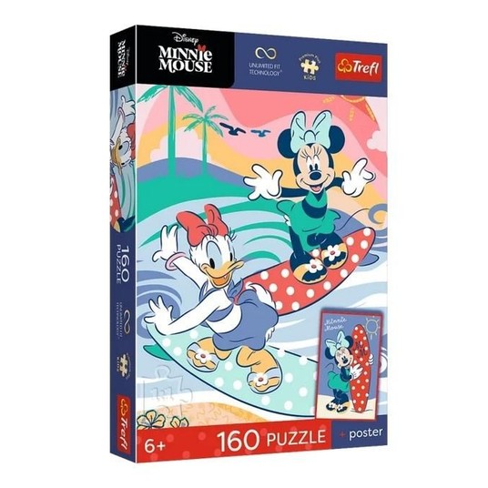 PUZZLE 160 PREMIUM PLUS KIDS PIĘKNA MYSZKA 15439 -zdjęcie numer 1