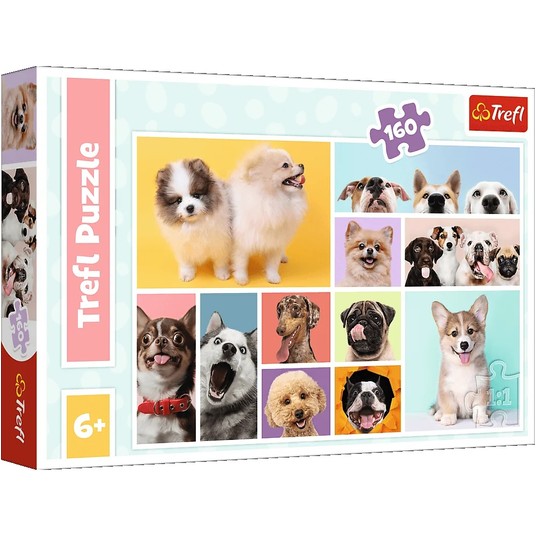 PUZZLE 160 PSIA PRZYJAŹŃ 15412 -zdjęcie numer 1