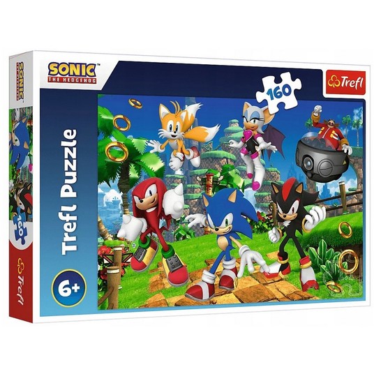 PUZZLE 160 SONIC I PRZYJACIELE 15421 -zdjęcie numer 1