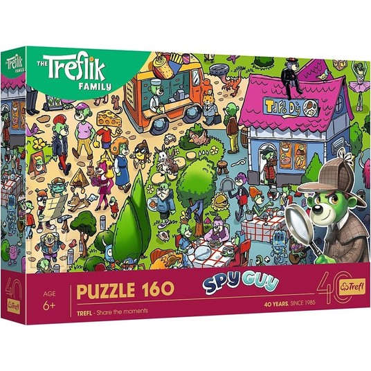 PUZZLE 160 TREFLIKI CELEBRUJĄ 40052 -zdjęcie numer 1