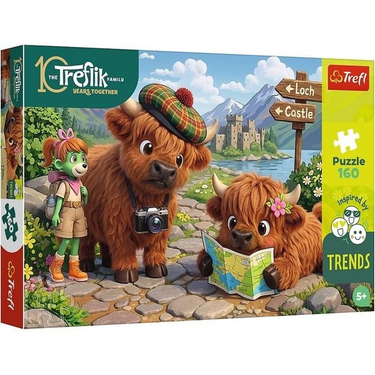 PUZZLE 160 UROCZA KRÓWKA 15449 -zdjęcie numer 1