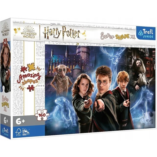 PUZZLE 160 XL MAGICZNY SWIAT HAREGO POTTERA 50034 -zdjęcie numer 1