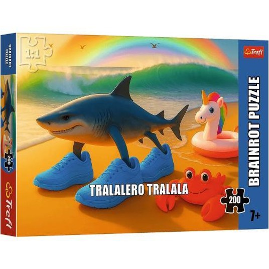 PUZZLE 200 BRAINROTS TRALALERO TRALALA 13363 -zdjęcie numer 1