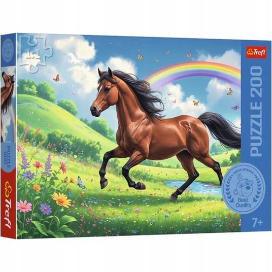 PUZZLE 200 DOSTOJNY KOŃ 13355 -zdjęcie numer 1