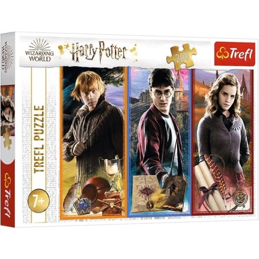 PUZZLE 200 W ŚWIECIE MAGII I CZARÓW 13277 -zdjęcie numer 1