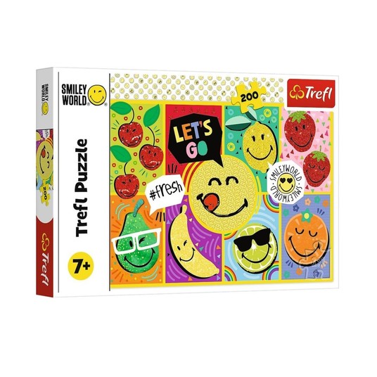 PUZZLE 200 WESOŁY SMILEY 13297 -zdjęcie numer 1