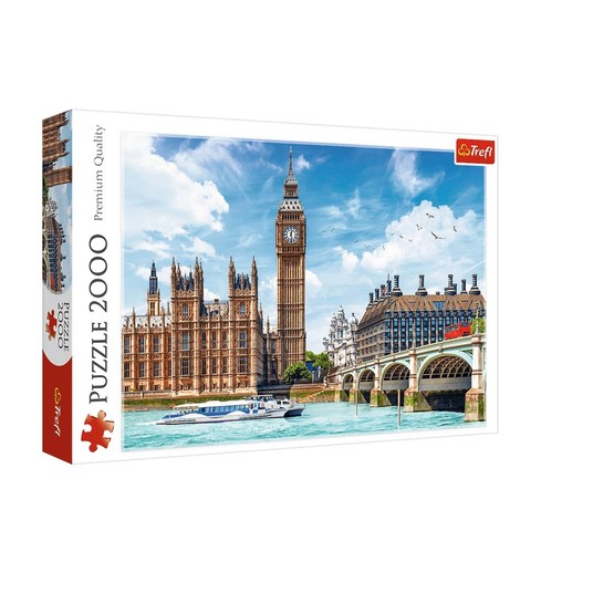 PUZZLE 2000 BIG BEN LONDYN ANGLIA 27120 -zdjęcie numer 1