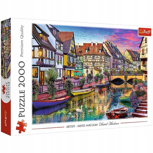 PUZZLE 2000 COLMAR FRANCJA 27118 -zdjęcie numer 1