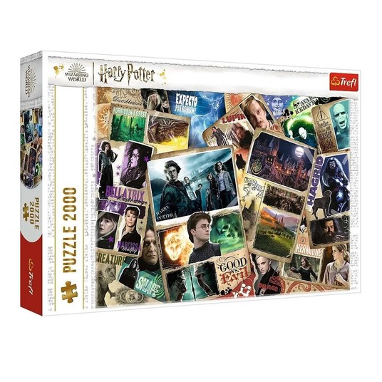 PUZZLE 2000 HARRY POTTER - BOHATEROWIE 27123 -zdjęcie numer 1