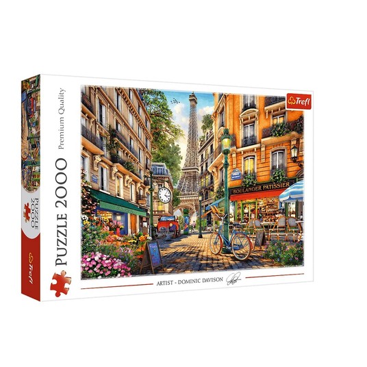 PUZZLE 2000 POPOŁUDNIE W PARYŻU 27121 -zdjęcie numer 1