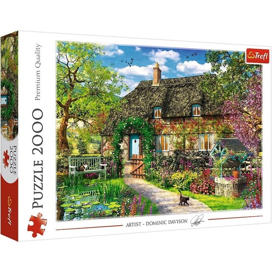 PUZZLE 2000 WIEJSKA CHATKA 27122 -zdjęcie numer 1