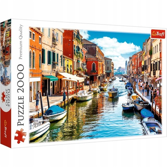 PUZZLE 2000 WYSPA MURANO WENECJA 27110 -zdjęcie numer 1