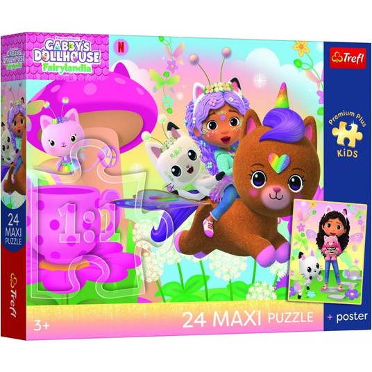 PUZZLE 24 MAXI GABBY NA RATUNEK 14389 -zdjęcie numer 1