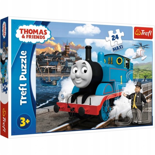 PUZZLE 24 MAXI WESOŁY DZIEŃ TOMKA 14317 -zdjęcie numer 1