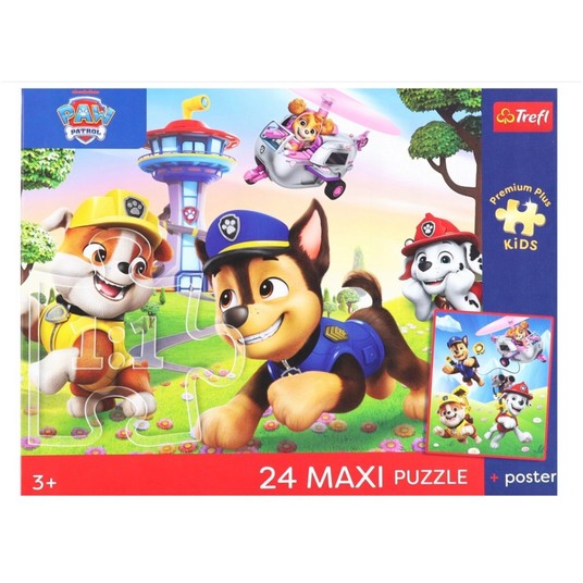 PUZZLE 24 MAXI WESOŁY SPACER 14388 -zdjęcie numer 1