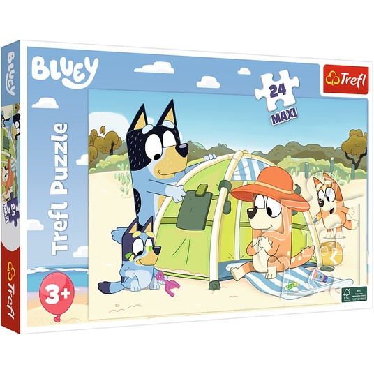 PUZZLE 24 MAXI WSPANIAŁY DZIEŃ BLUEY 14357 -zdjęcie numer 1