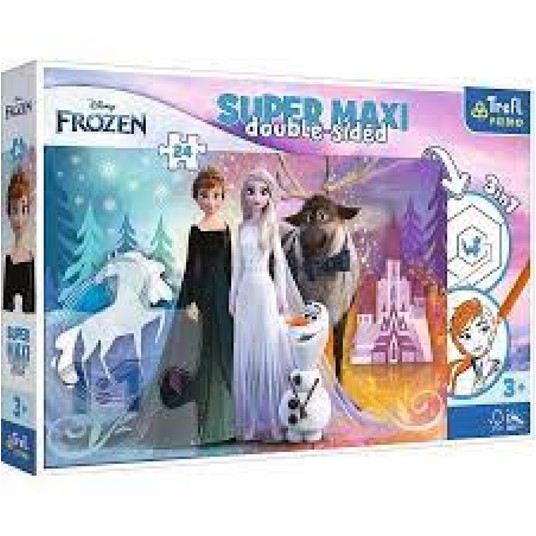 PUZZLE 24 SUPERMAXI MICKEY W WES. MIASTECZKU 41005 -zdjęcie numer 1