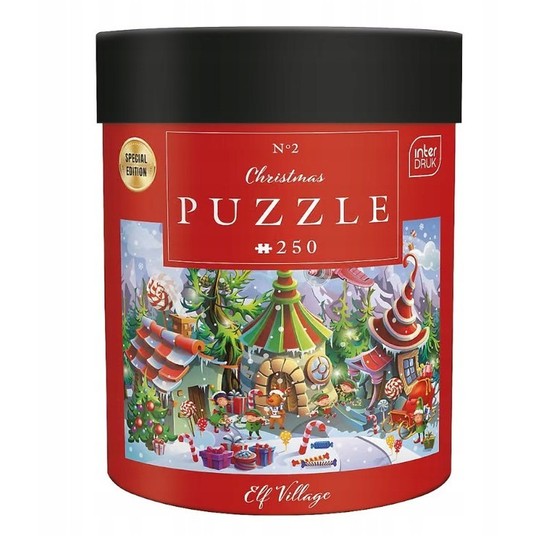 PUZZLE 250EL. CHRISTMAS 2 ELF VILLIAGE 5993 -zdjęcie numer 1