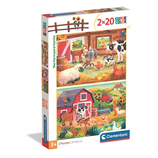 PUZZLE 2X20 ŻYCIE NA WSI 8186 -zdjęcie numer 1