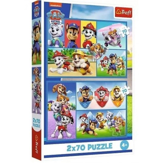 PUZZLE 2X70 PSI PATROL RZĄDZI 34441 -zdjęcie numer 1