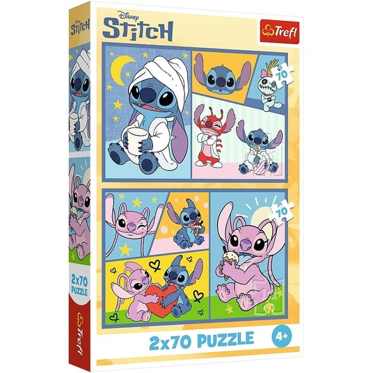 PUZZLE 2X70 ZE STITCHEM NIE MA NUDY 34444 -zdjęcie numer 1