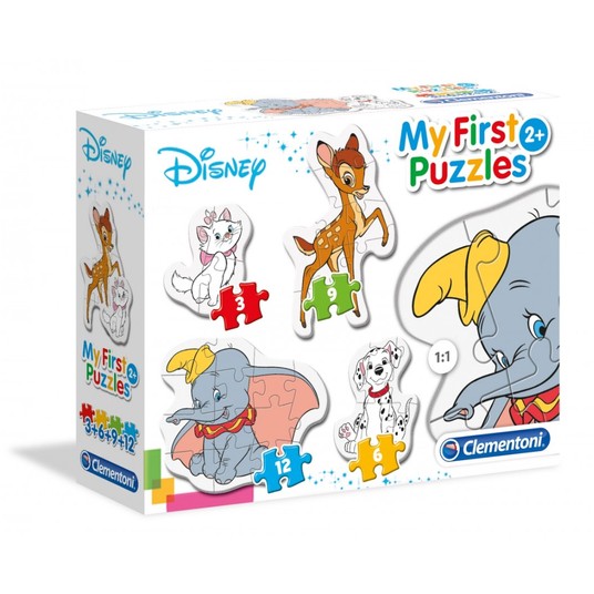 PUZZLE 3-6-9-12 MOJE PIERWSZE PUZZLE DISNEY 8067 -zdjęcie numer 1