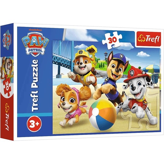 PUZZLE 30 CZTERY ŁAPY PSI PATROL 18337 -zdjęcie numer 1