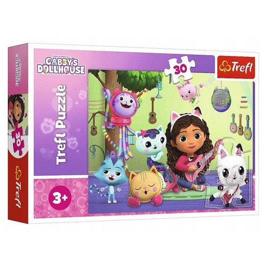 PUZZLE 30 GABI I JEJ UROCZY DOMEK 18301 -zdjęcie numer 1